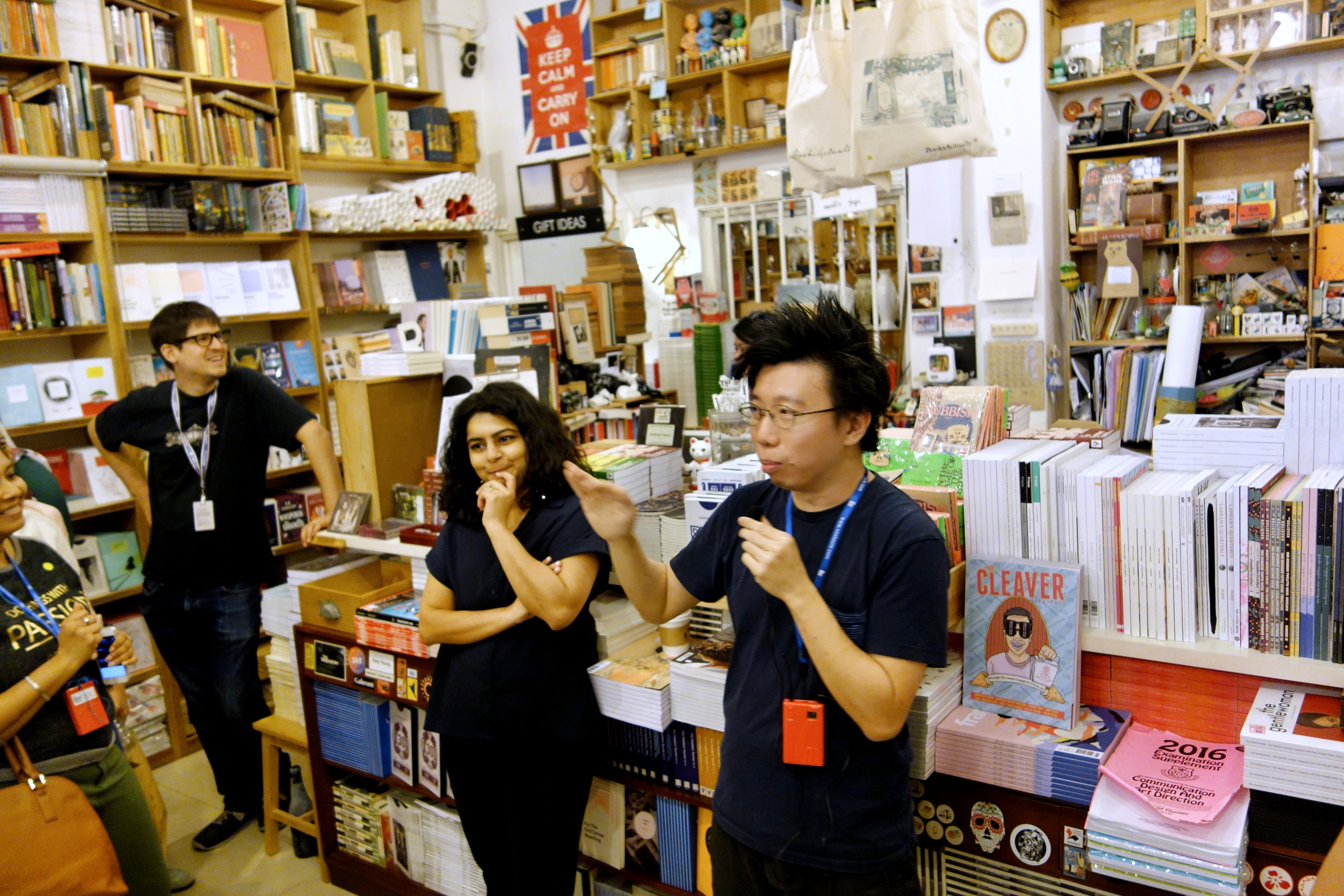 BooksActually is an independent bookstore at Tiong Bahru in Singapore run by the owner Kenny Leck with a focus on local books, international authors, and vintage goods | photographic essays on small businesses around the world by Shopkeeper Stories | www.ShopkeeperStories.com